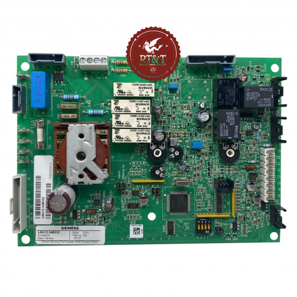 Scheda Siemens LMU12.04B332 caldaia Sime Planet 25 BF T, Planet 25 BFT TS, Planet 25/60 BF, Planet 30/60 BF 6230682