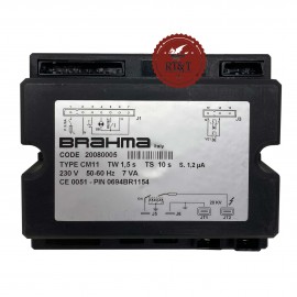 Scheda apparecchiatura quadro accensione Brahma CM11 20080005