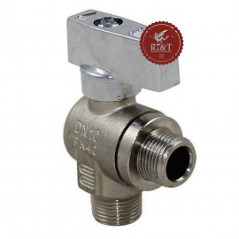 Rubinetto carico riempimento a squadro 3/8" caldaia Ariston Basic, Dia, Dia Tank, Meta 570562