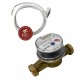 Contatore volumetrico DN20 lanciaimpulsi acqua fredda attacchi 1" pompa di calore Emmeti 02709160