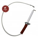 Elettrodo Candela accensione destro caldaia Hermann Saunier Duval Themis Condens 24, Themis Condens 27 0020123112