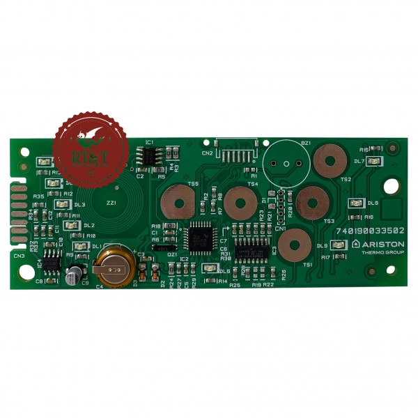 Scheda di controllo scaldabagno Ariston Blu1 Eco, Pro1 Eco, Pro1 Eco ST 65117978-01, ex 65117978