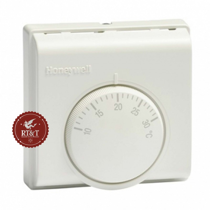 Honeywell Termostato ambiente T6360A1079 analogico manuale On/Off  riscaldamento raffreddamento