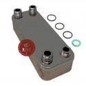 Scambiatore sanitario per Vaillant acquaBLOCK atmo VMI, acquaBLOCK turbo VMI, atmoBLOCK Pro VMW, atmoBLOCK Plus VMW 0020073795