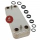 Scambiatore sanitario per Sylber Area, Arya, Conica, Lady, Quadra Condensing, Style 20223517, ex R8036