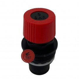 Testa rossa valvola sicurezza 3 bar caldaia Hermann Saunier Duval Themis Condens 0020259367