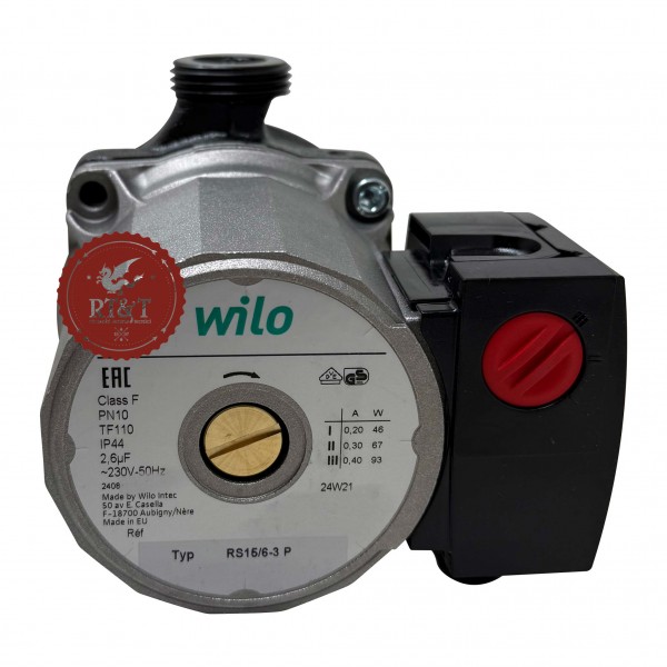 Pompa Wilo RS15/6-3 P per riscaldamento e impianto solare