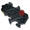 Parte inferiore scambiatore per Junkers Ceraclass Excellence, Cerapur Acu, Cerapur Balcony, Cerapur Smart, Cerastar 87160118190