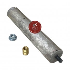 Anodo magnesio D21,3 L110 M5 scaldabagno Elco Aerotop, BCH, CD1, Celectic, Vistron 65103768-01, ex 65103768