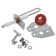 Elettrodo accensione con guarnizione caldaia Elco Trigon XXl 64202264, ex 64201565