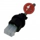 Sonda fumi 10K caldaia Ariston Cares S 24, Cares S 30 65118667