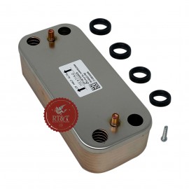 Scambiatore a piastre caldaia Elco Thision Mini 65116537