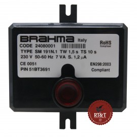 Scheda apparecchiatura Brahma SM191N.1 24080001 per Hermann Maxi HE H400000081