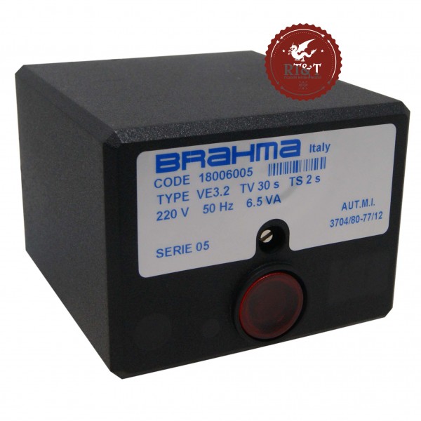 Scheda apparecchiatura accensione Brahma VE3.2 18006005