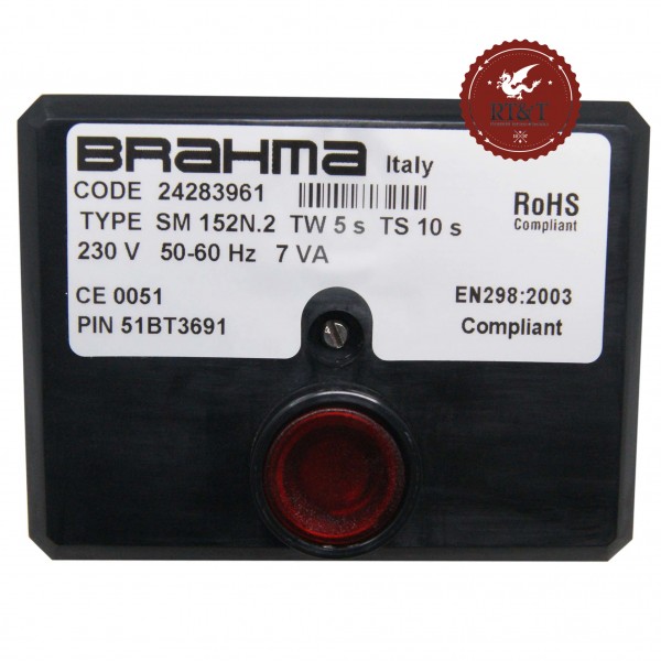Scheda apparecchiatura accensione Brahma SM152N.2 24283961