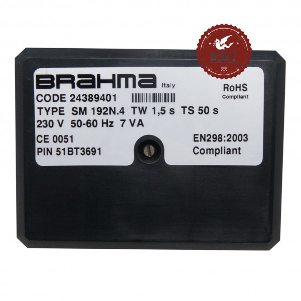 Scheda apparecchiatura accensione Brahma SM192N.4 24389401