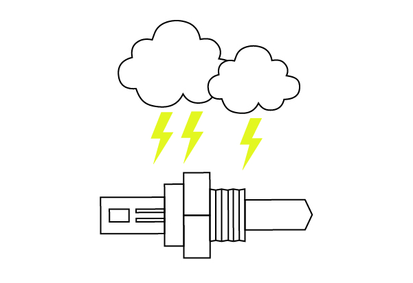 sonda ntc bruciata