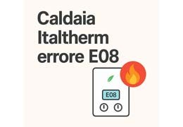 Caldaia Italtherm errore E08: Cosa fare e come risolvere