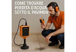 Come trovare perdita acqua sotto il pavimento