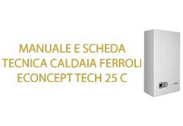 Ferroli Econcept Tech 25 C manuale