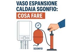 Vaso espansione caldaia sgonfio: Cosa fare